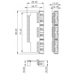 RPI to HUB75 LED panel adapter kit